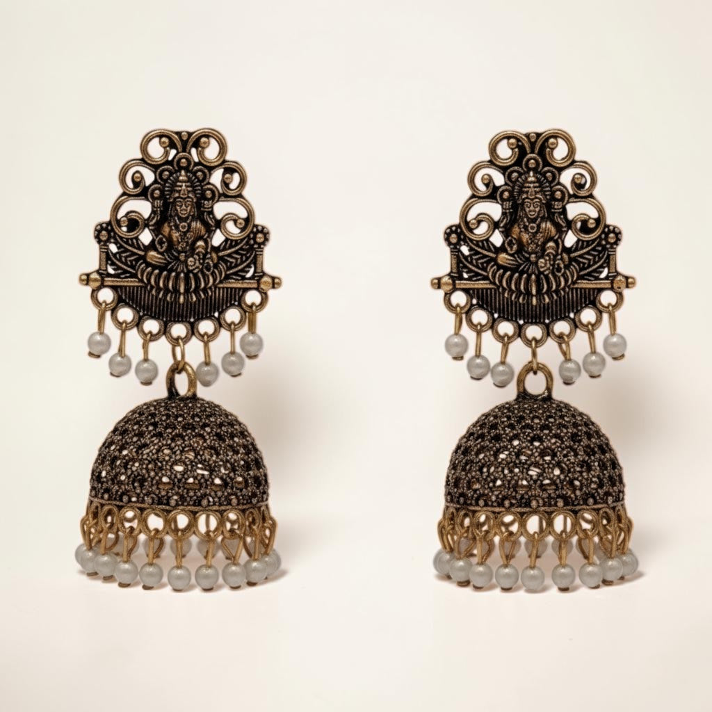 Maharani Jhumkas – Gold