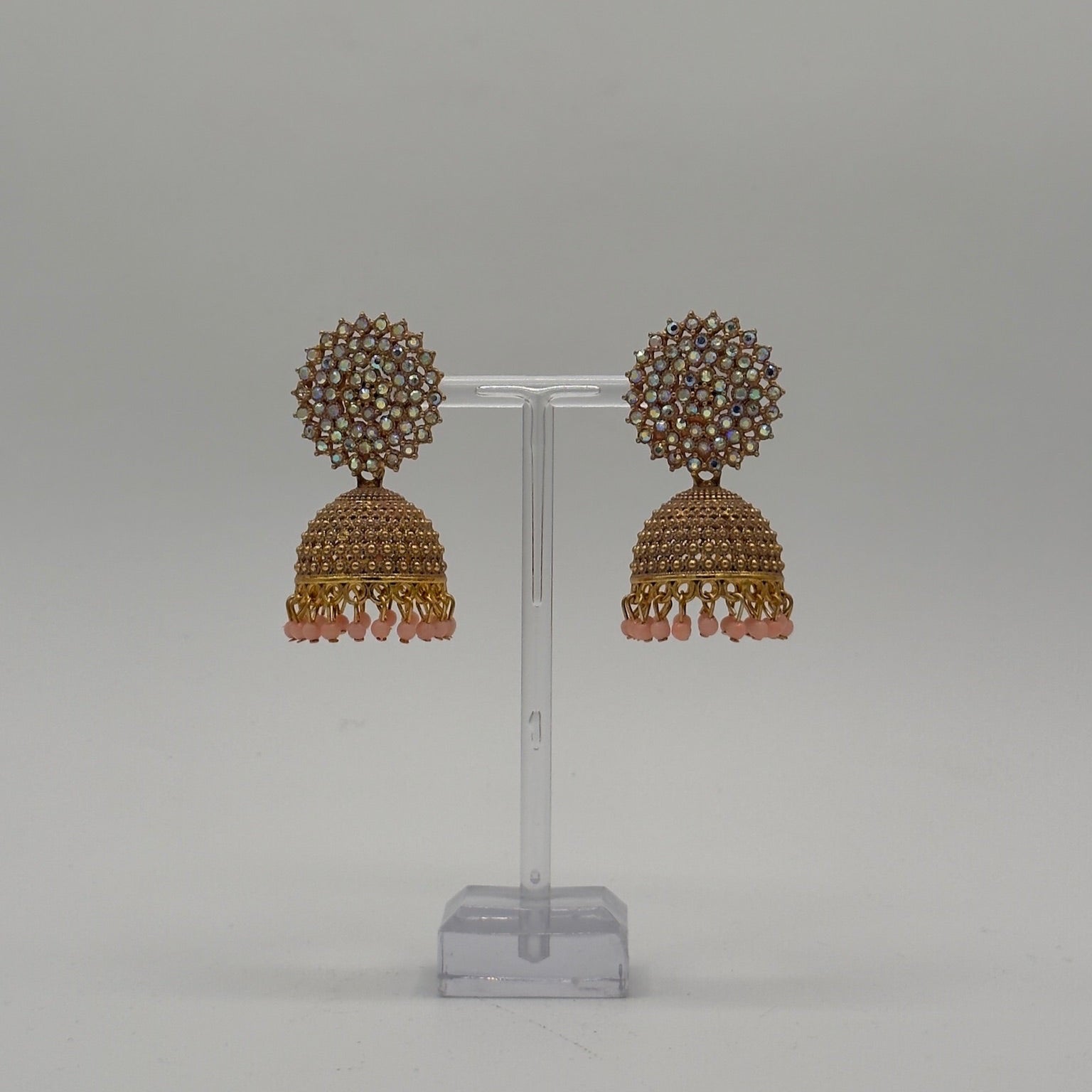Gemstone Jhumka Radiance