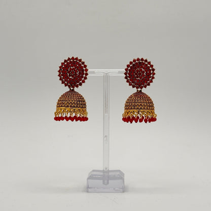 Gemstone Jhumka Radiance