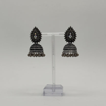 Floral Elegance Jhumka