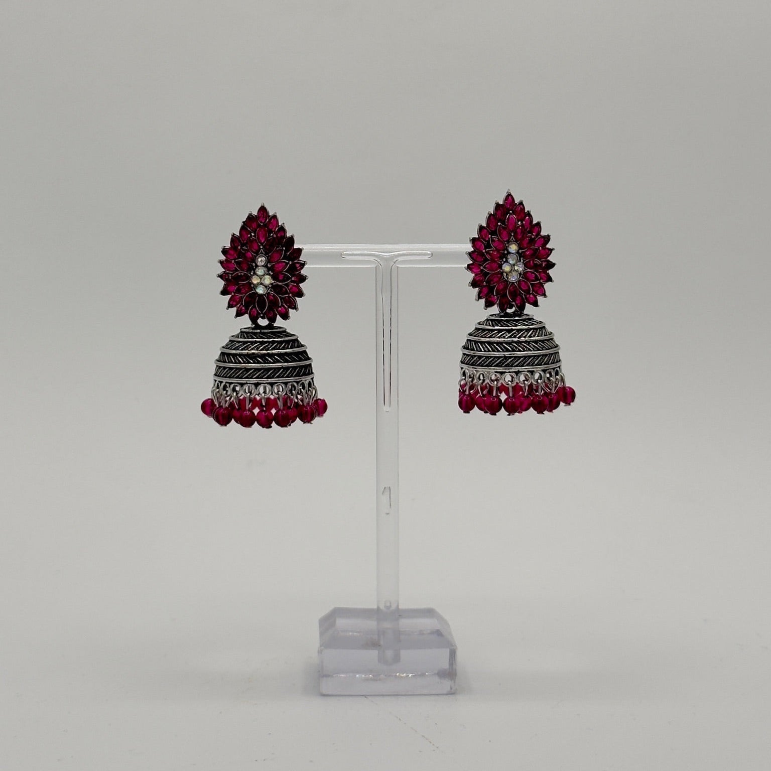 Floral Elegance Jhumka