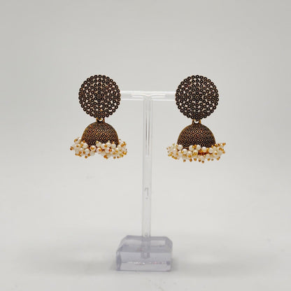 Pearl Jhumka Delight