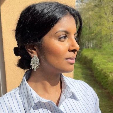 Midnight Blossom Earrings