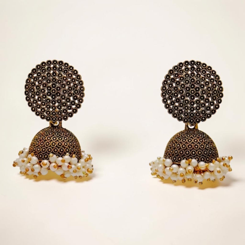 Pearl Jhumka Delight