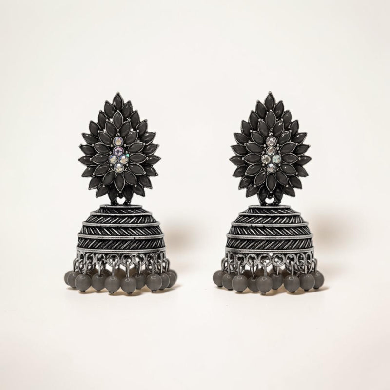 Floral Elegance Jhumka