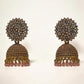 Gemstone Jhumka Radiance – Rose
