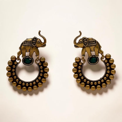 Elephant Hoop Treasures – Green