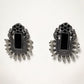 Regal Radiance Studs – Black