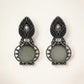 Royal Drop Earrings – Grey