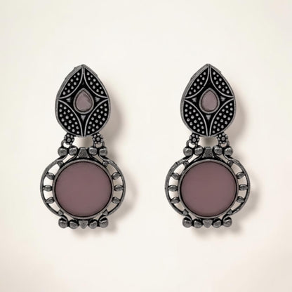 Royal Drop Earrings – Rose