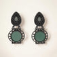 Royal Drop Earrings – Light green