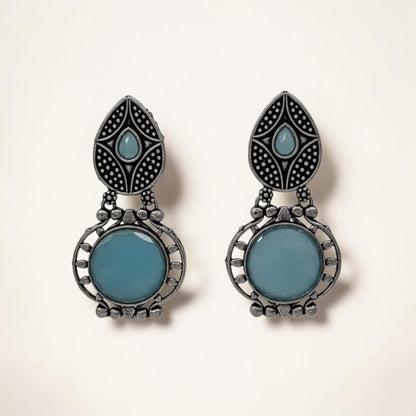 Royal Drop Earrings – Light blue