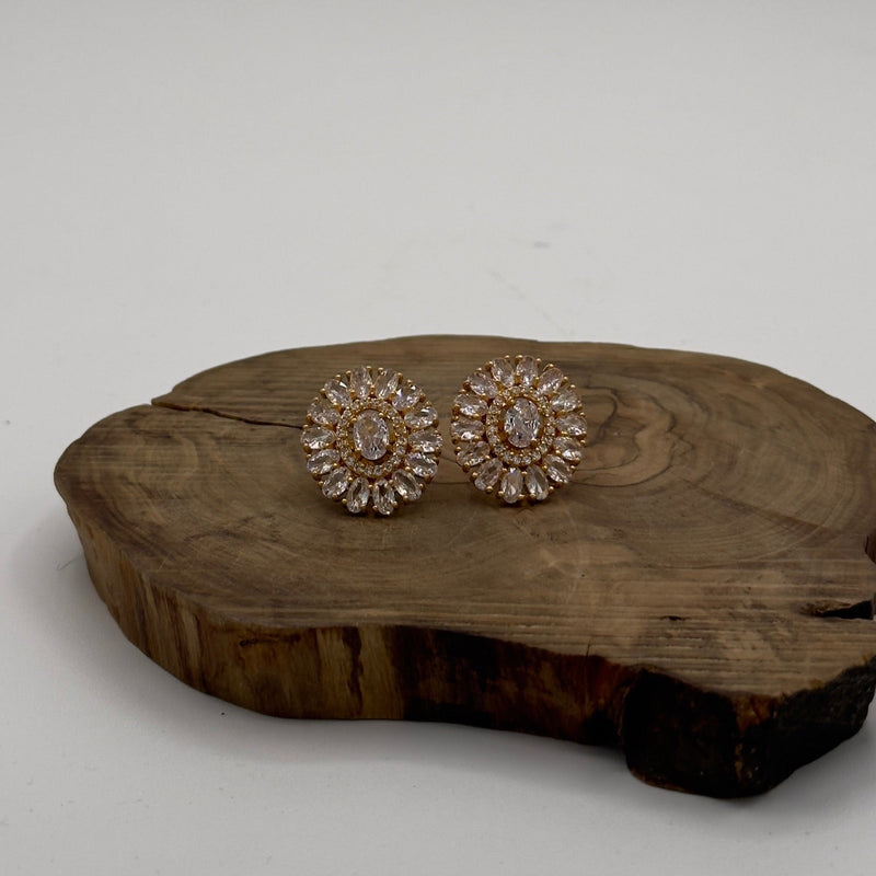 Floral Glam Studs