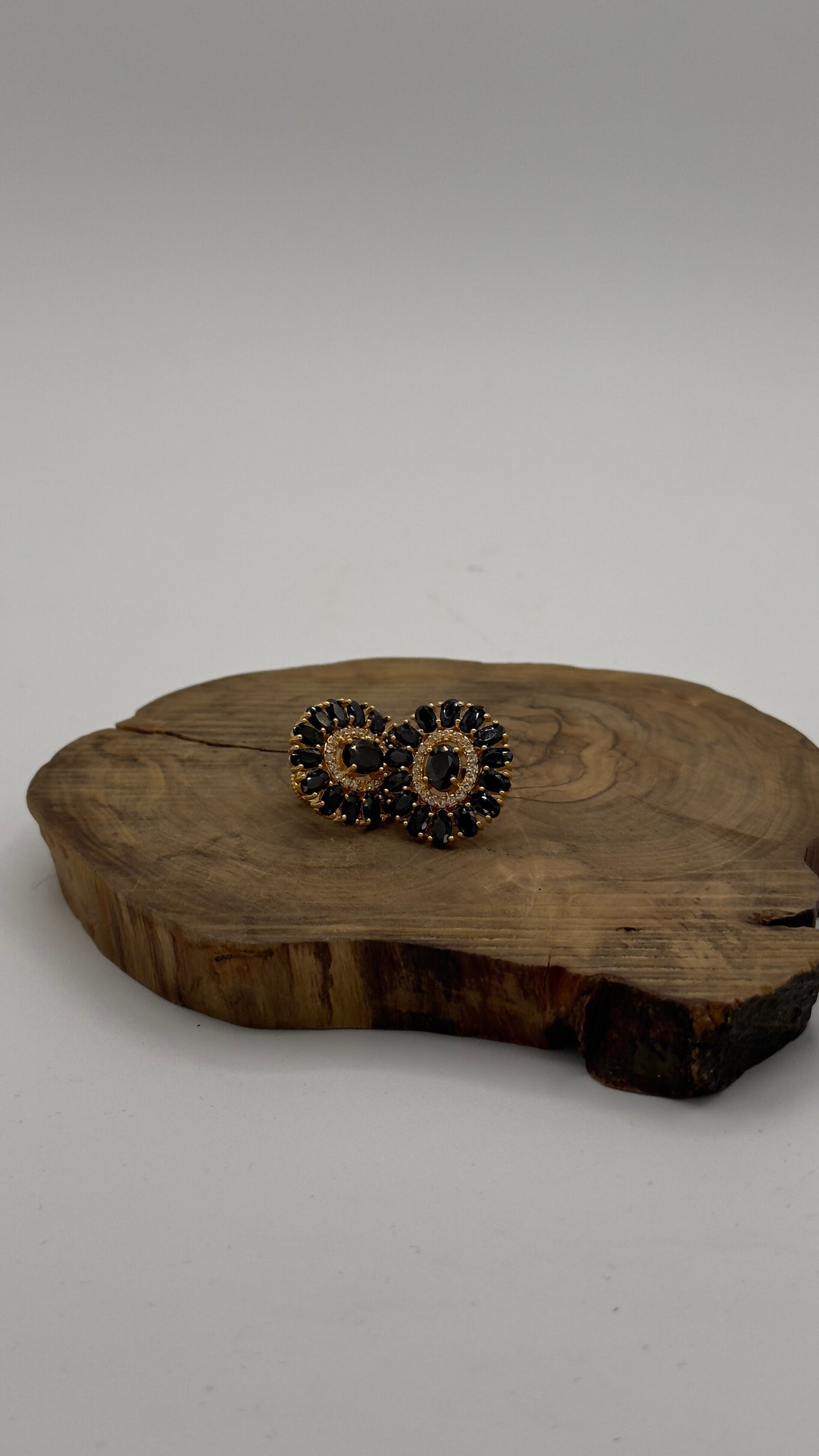 Floral Glam Studs