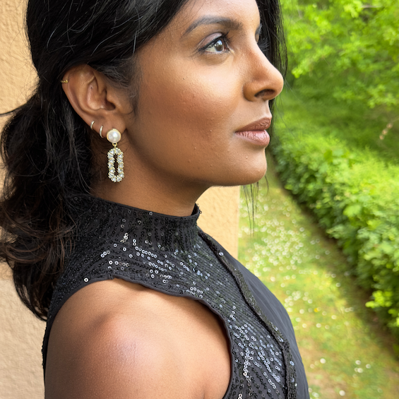 Pearl Luster Elegance Earrings