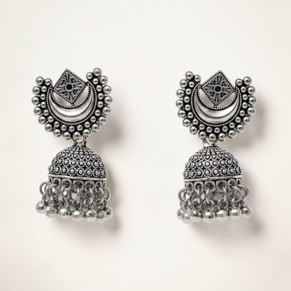 Chandra Jhumka – Silver