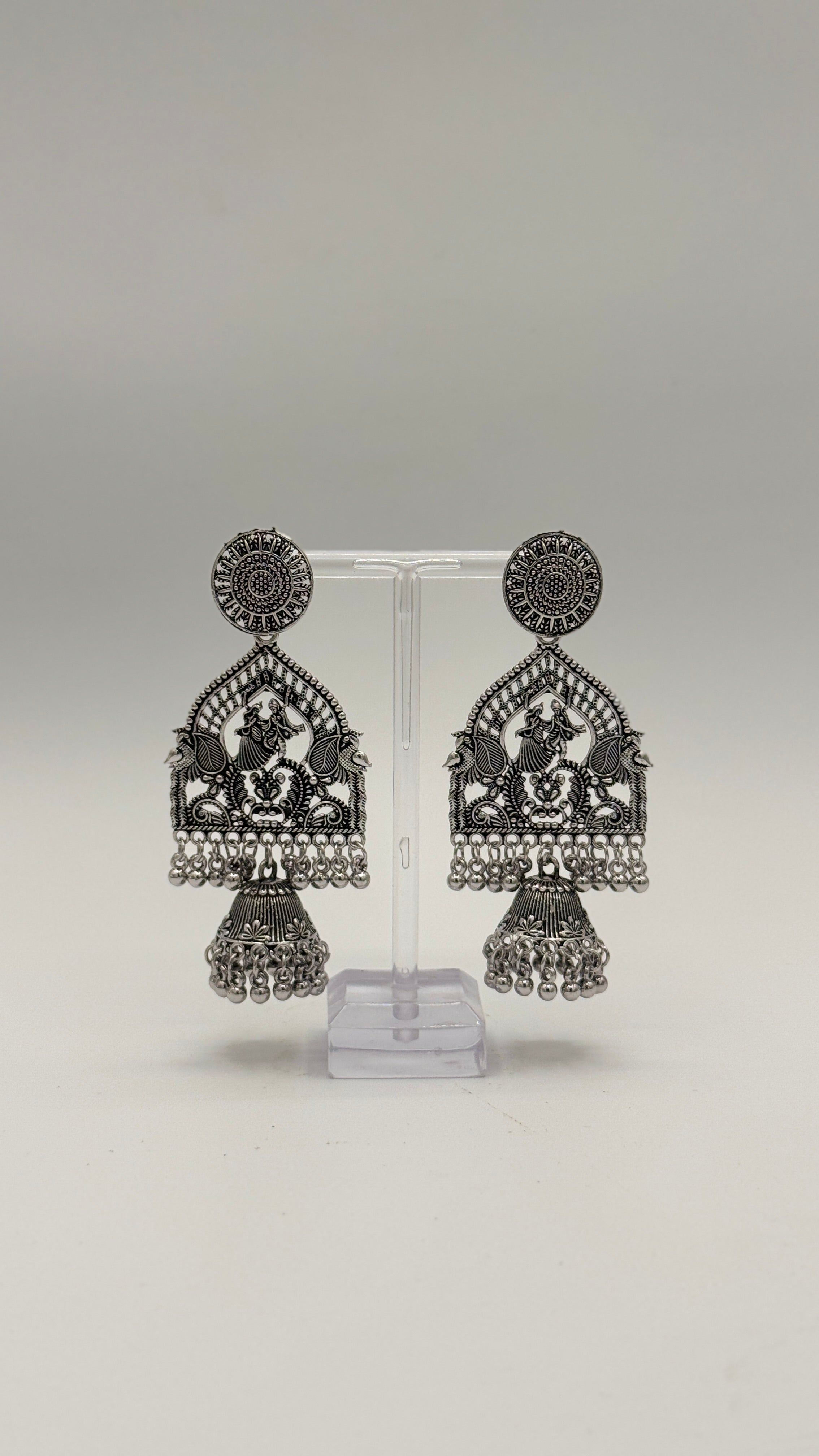 Heritage Bloom Jhumkas
