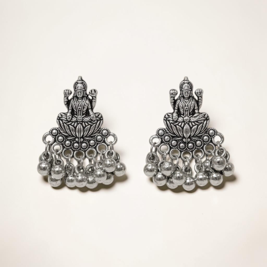 Graceful Charm Drops – Silver